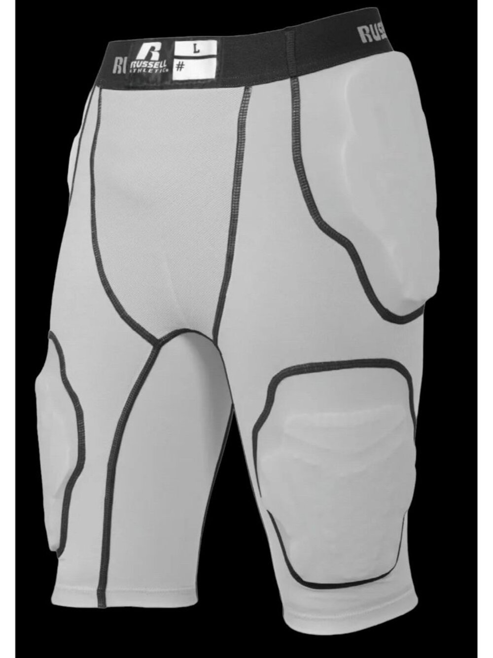 Russell 5-Pocket 82% Polyester/18% Spandex Integrated Girdle RAIGR4 2XL- New!
